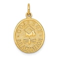 thumbnail image 1 of 14k Yellow Gold Polished Finish COLLEGE GRADUATION Charm Pendant, 1 of 2