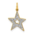 thumbnail image 1 of Simply Starz 14k 1/20 carat Diamond Star Charm, 1 of 4