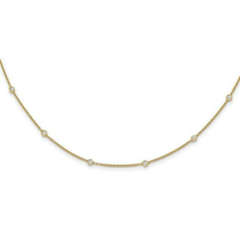Gold necklace hotsell walmart
