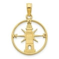 thumbnail image 1 of Finest Gold 14K Yellow Gold Lighthouse Charm, 1 of 4