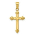 thumbnail image 1 of Finest Gold 14K Yellow Gold Passion Cross Pendant, 1 of 3