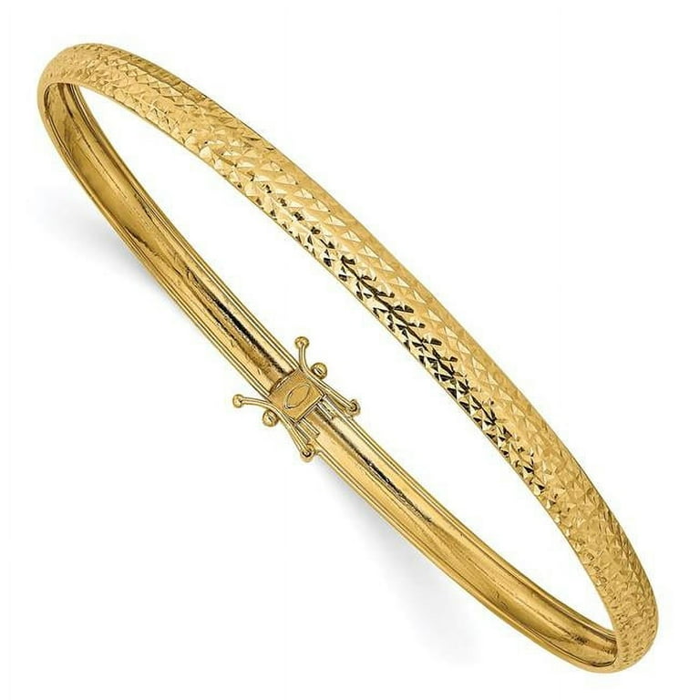 14k on sale gold bangles