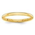 thumbnail image 1 of 14k Yellow Gold Solid Polished 2mm Band Ring Size 5.5 - 1.8 Grams -  Jewelry Gift for Mom, 1 of 2