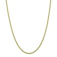 thumbnail image 1 of Finest Gold Leslies 10K Yellow Gold 2.75 mm Diamond-Cut 26 in. Rope Chain, 1 of 1