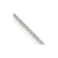 thumbnail image 1 of Finest Gold Sterling Silver 1.25 mm Diamond-Cut Round 28 in. Spiga Chain, 1 of 1