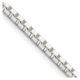 thumbnail image 1 of Finest Gold Sterling Silver 2.5 mm Box Chain, 1 of 1