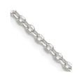 thumbnail image 1 of Finest Gold Sterling Silver 2.5 mm Diamond-Cut Cable Chain with 4 in. Extension, 1 of 1