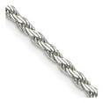 thumbnail image 1 of Finest Gold Sterling Silver 2.5 mm Flat 22 in. Rope Chain, 1 of 1