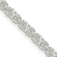 thumbnail image 1 of Finest Gold Sterling Silver 3.75 mm Rounded 18 in. Byzantine Chain, 1 of 1