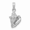 thumbnail image 1 of Finest Gold Sterling Silver Polished 3D Conch Pendant, 1 of 3