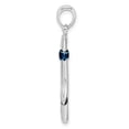 thumbnail image 1 of Finest Gold Sterling Silver Polished 3D Enameled Fish Hook Pendant, 1 of 3