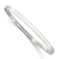 thumbnail image 1 of Sterling Silver Polished 4mm Slip-on Bangle, 1 of 4