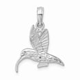 thumbnail image 1 of Finest Gold Sterling Silver Polished Hummingbird Pendant, 1 of 3