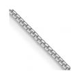 thumbnail image 1 of Finest Gold Sterling Silver Rhodium-Plated 1.25 mm Round 16 in. Box Chain, 1 of 1