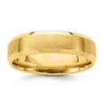thumbnail image 1 of Finest Gold YB111S-9 14K Yellow Gold Standard Comfort Fit Brush Satin Fancy Band - Size 9, 1 of 5