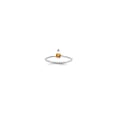 thumbnail image 1 of Finest GoldXMR15-1W-7 14K White Gold Polished 1-Stone Mothers Ring Mounting - Size 7, 1 of 5