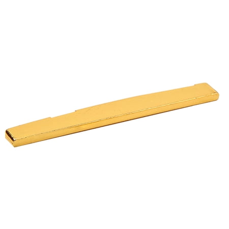 Finest Golden Acoustic Guitar Saddle Good Sound String Instrument Parts
