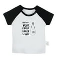 thumbnail image 1 of I'll Have Your Finest House White Funny T shirt For Baby, Newborn Babies T-shirts, Infant Tops, 0-24M Kids Graphic Tees Clothing (Short Black Raglan T-shirt, 0-6 Months), 1 of 4