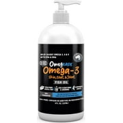 Finest for Pets Omega-3 Supplement for Dogs and Cats, 16oz Liquid Food Supplement