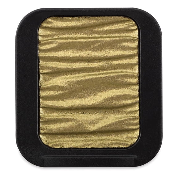 Finetec Premium Watercolor Pan - Rich Gold (Pearlescent)