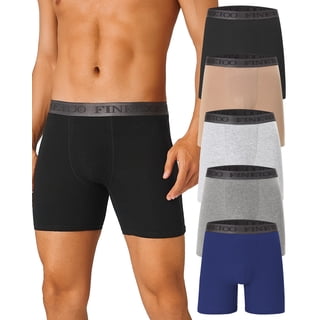 Finetoo Men's Underwear Boxer Briefs Moisture Wicking Breathable Cotton Stretchy Brief for Men 3 or 5 Pack