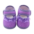 thumbnail image 1 of Finex 0-18M Newborn Baby Girl Soft Sole Crib Shoes Prewalker, 1 of 5