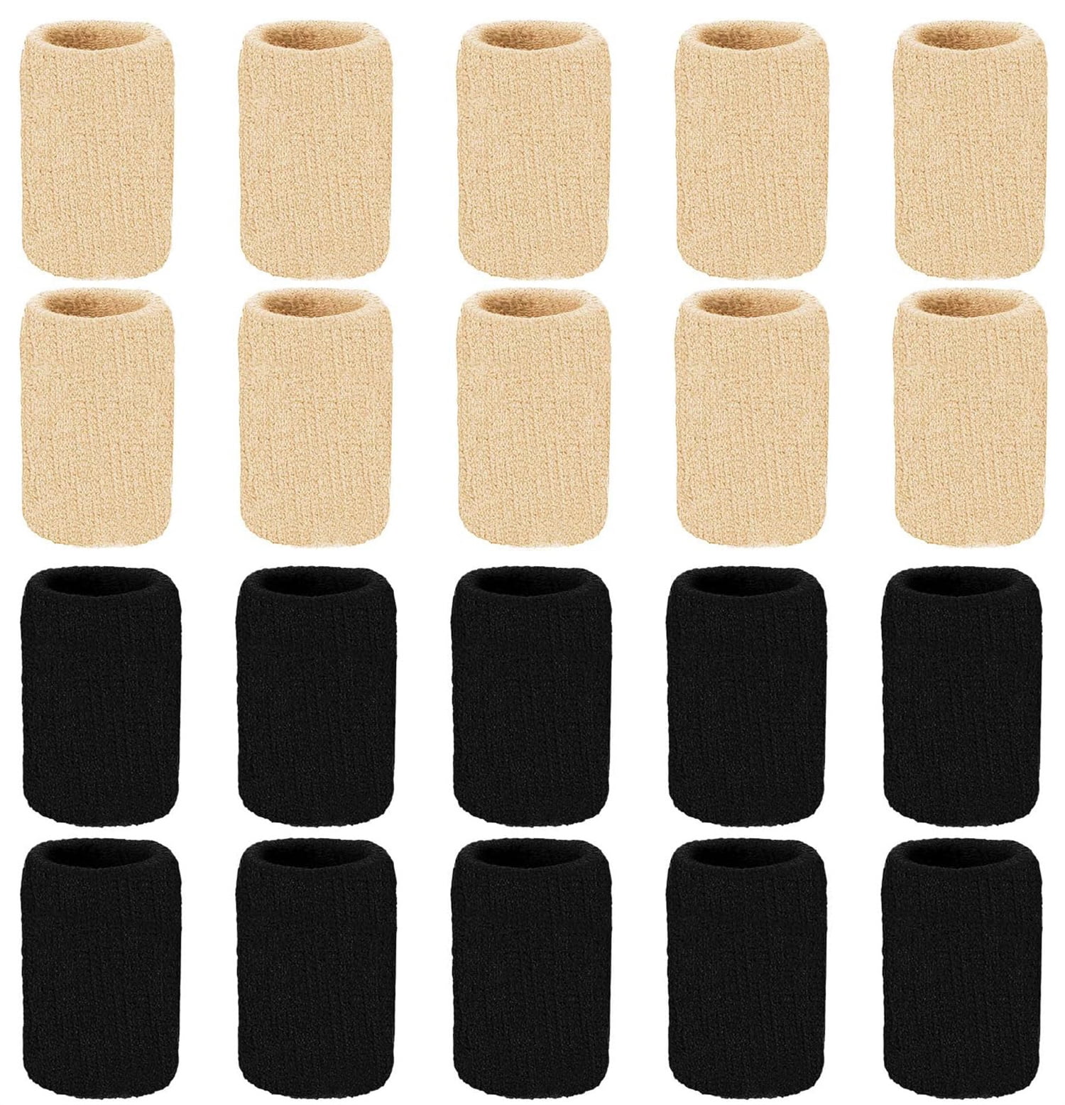 Finger Arthritis Sleeves,Bexikou 20 Pieces Finger Protector Sleeves ...