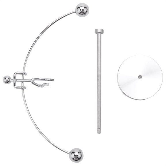 Finger Balancing Toy, Dynamic Instrument,'S Cradle Weightlifter Mold Metal Craft Art Swing Motion