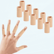 Finger Compression Sleeves - 20Pcs Finger Sleeve Protectors for Trigger Finger Arthritis, Breathable Elastic Support