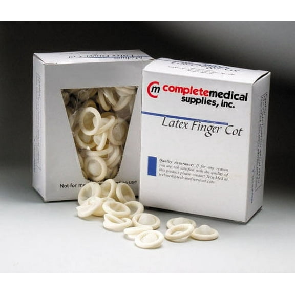 Grafco Latex Finger Cots, Box of 144, X-Large