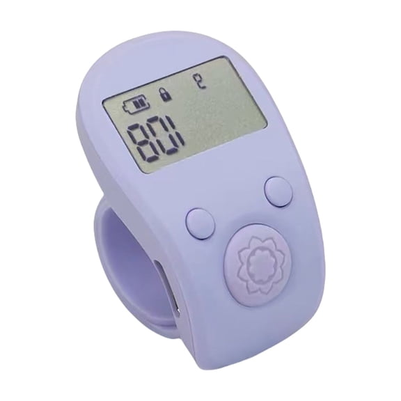 Finger Counter Glowing Finger Rings Electric Digital Display Counter For Sewing Knitting Weave Tool