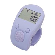 Finger Counter LED Electronic Handheld Tally Counter 9 Channels Clickering with Time Glowing Counter Rings Rechargeable