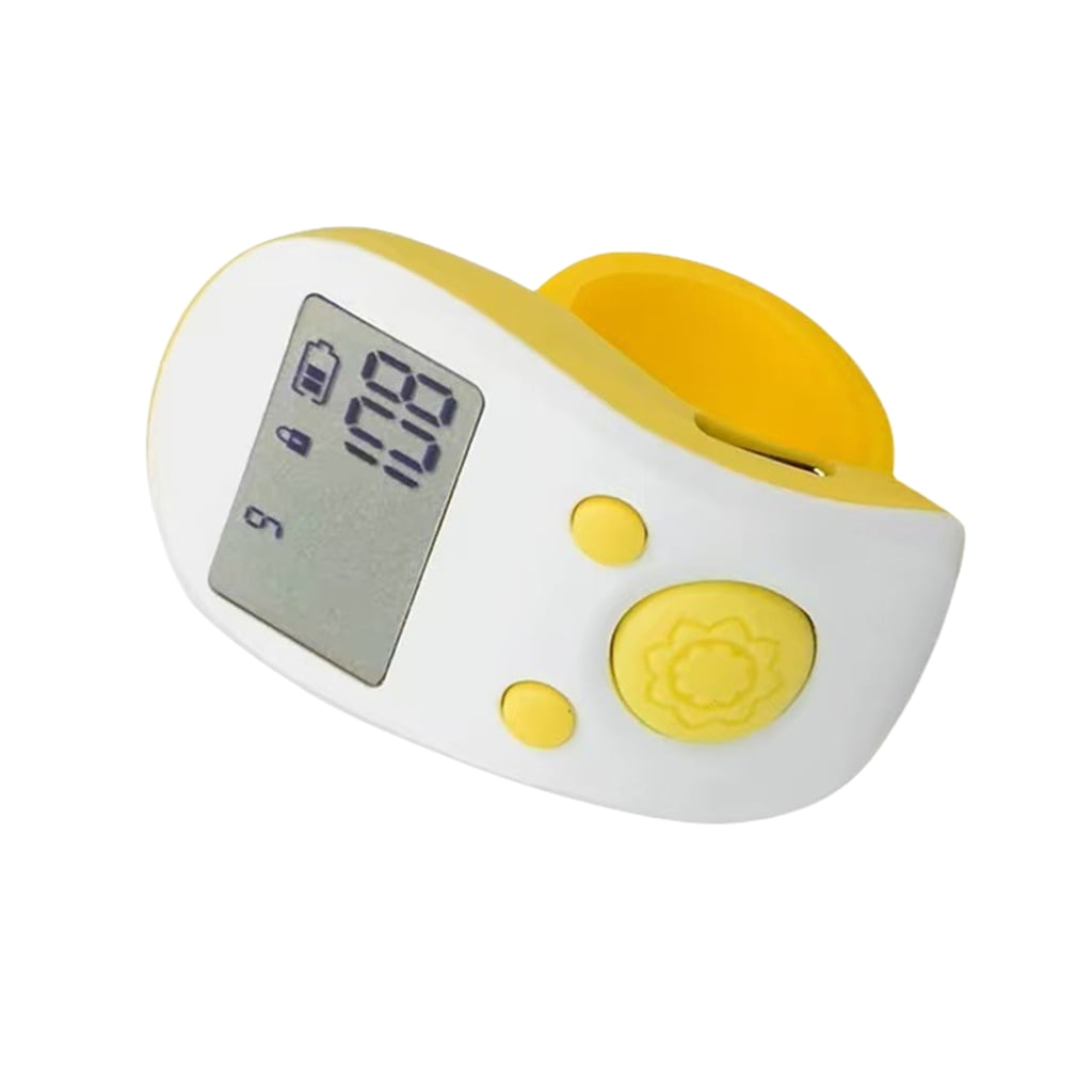 Finger Counter Rings Rechargeable Counter LED Electronic Handheld Tally ...