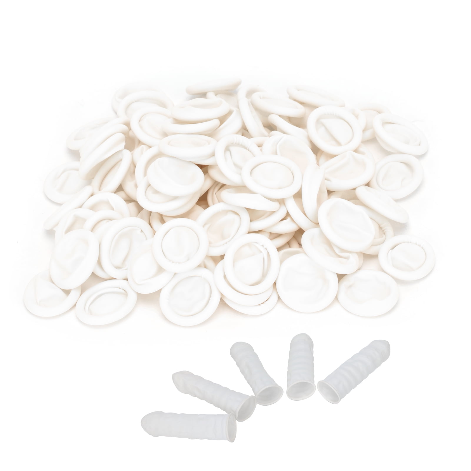 Finger Cover Latex Finger Cots Waterproof AntiStatic Disposable DIY Finger Cover Protectors