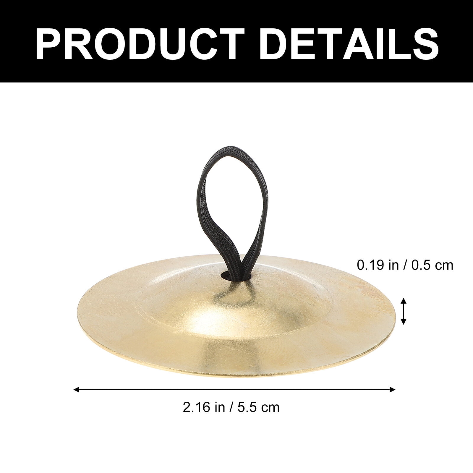 Finger Dance Cymbals Musical Zills Cymbal Toys Belly Dancer Instrument