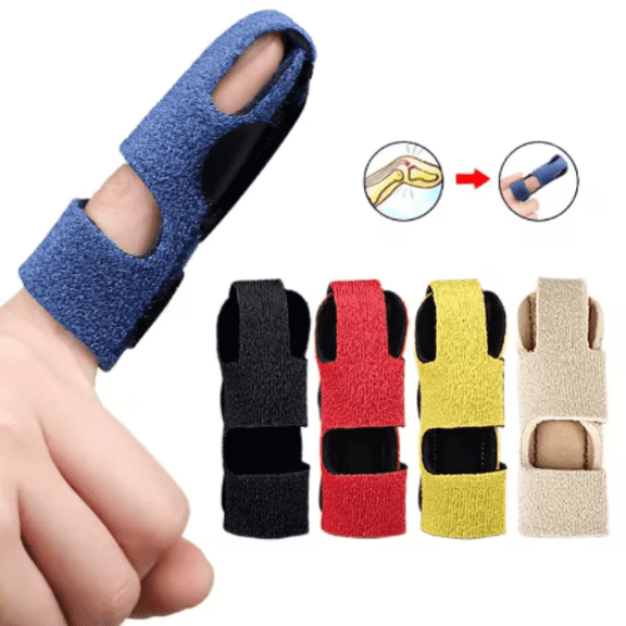 Finger Fixation Splint, Hand Support Finger Bone Clamp, Five Finger Stabilizer Brace Joint Straightening Corrector