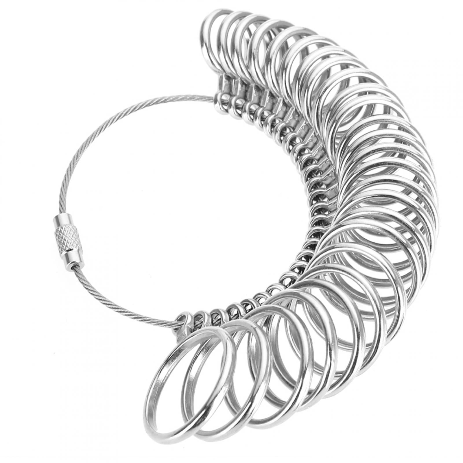 Finger Gauge, Finger Metal Sizer For For Class Rings For Measure For Wedding Rings