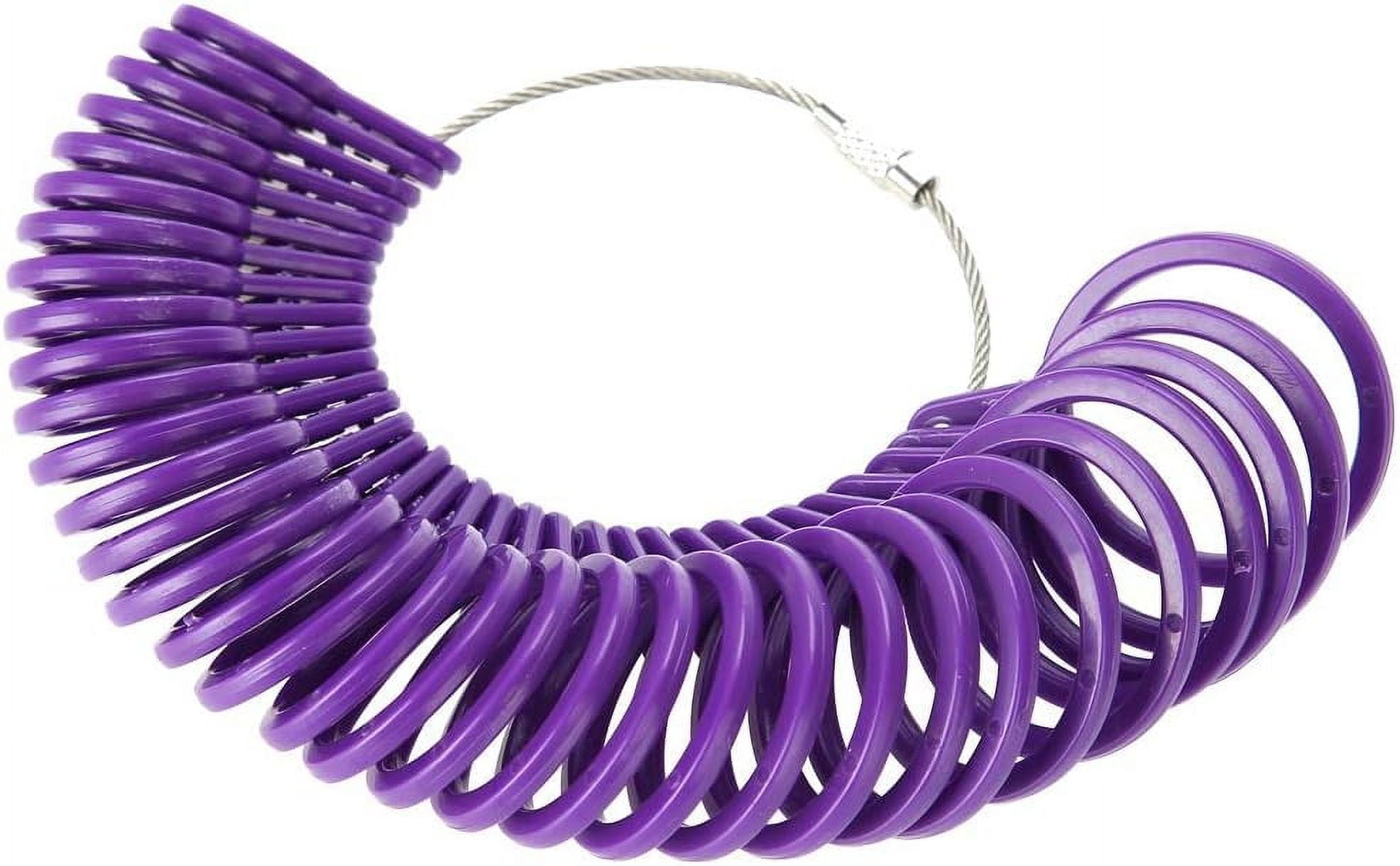 Finger Gauge, HK UK Ring Mandrel for Wide Rings for Measuring