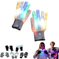 thumbnail image 1 of Finger Gloving Light Gloves, LED Light-Up Knitted Gloves, Bright Finger Lights, Accessories for Adults(c), 1 of 6