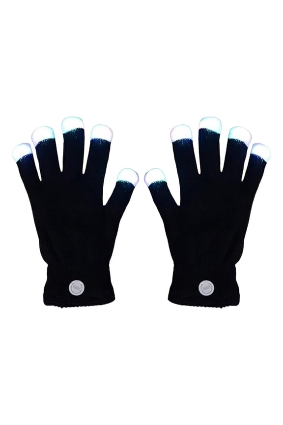 Finger Gloving Light Gloves,Light Up Gloves Fingertips, 2026 Led Rave Glove, Light Show Lights Up Finger Gloves for Gloving