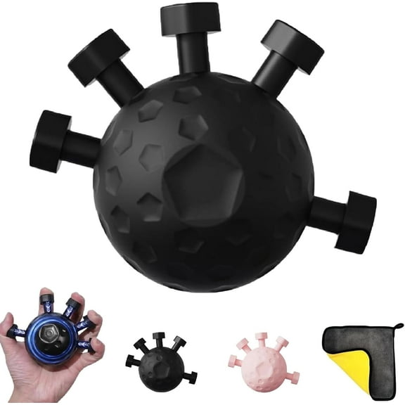 Finger Grip Strengthener, Hand Grip Strengthener Finger Exerciser, Sphere Silicone Grip Strength Trainer, Grip Exerciser Hand Strengthener,