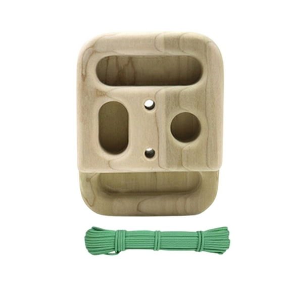 Finger Grip Strengthener Portable Wood Hangs Board Building Cores Strength Wood Hangs Board Climbing Training Board