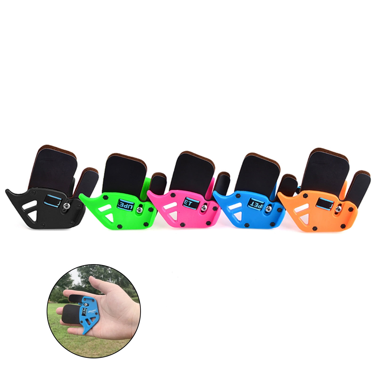 Finger Guard Archery Leather Finger Tab Right Hand Protector Recurve
