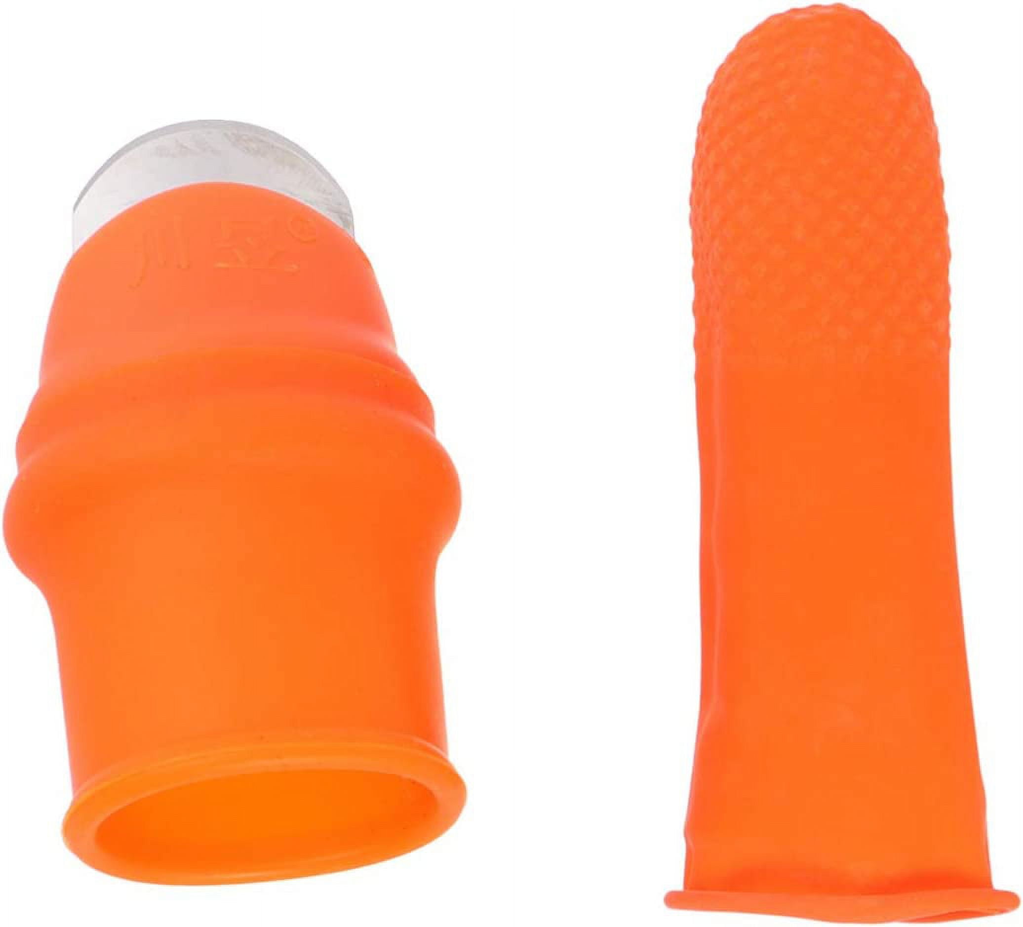 Finger Guards for Cutting Garden Silicone Thumb Knife- 2 Pack Separator ...
