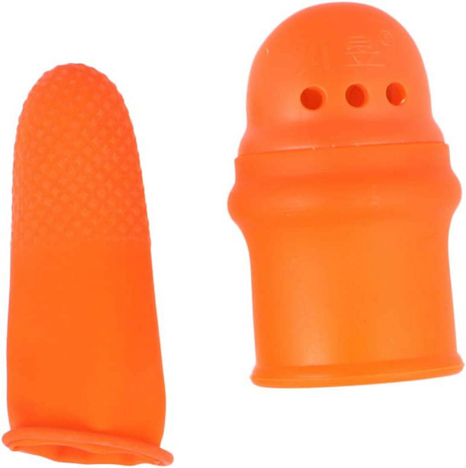 Finger Guards for Cutting Garden Silicone Thumb Knife 2 Pack Separator