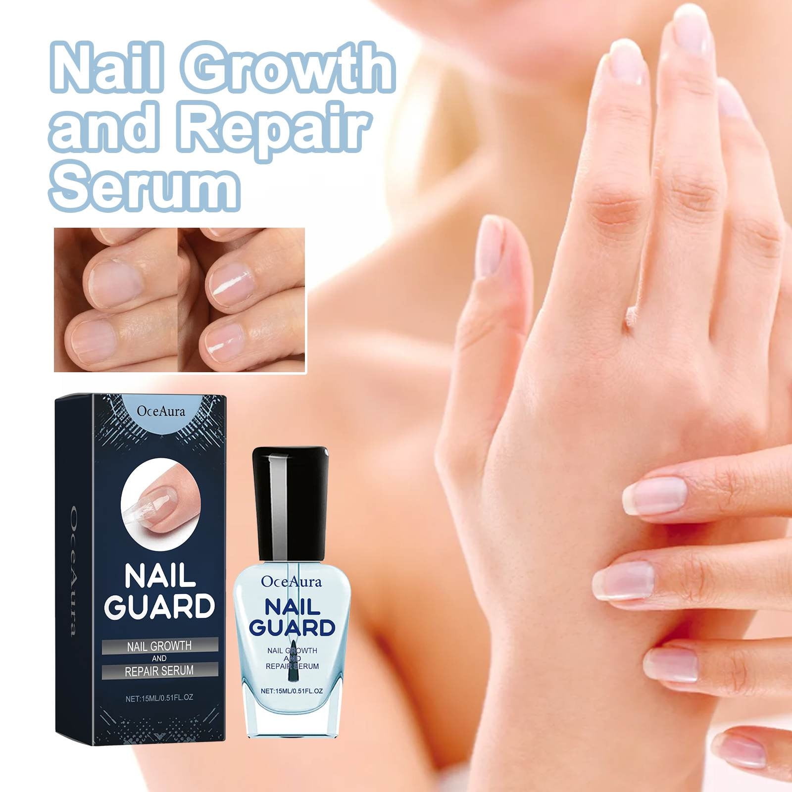 Finger Nail Repair Oil, Nail Repair For Split Nails, Nail Growth And