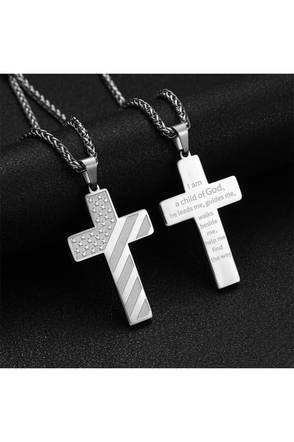 Finger Necklace, Czzoypi Eternal Connection Adjustable Chain, Polished Stainless Steel Two Hands Clasping Symbolic Jewelry Lightweight Daily Wear