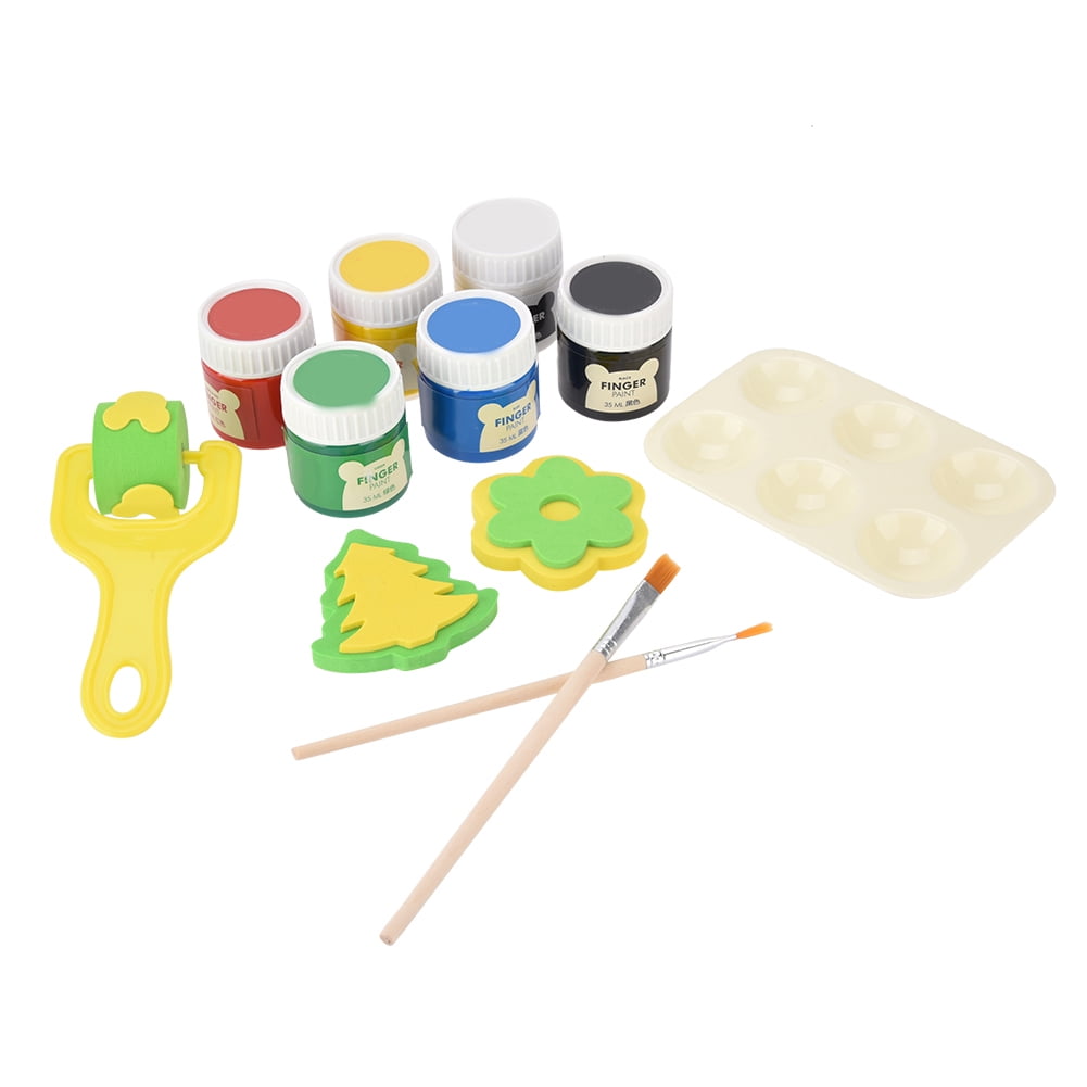 Finger Paint Set, Durable Children Painting Set, Washable For Kids Arts