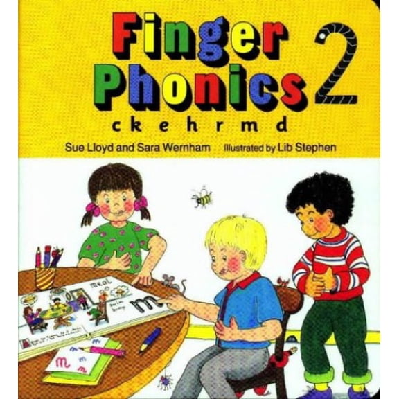 Pre-Owned Finger Phonics book 2: in Precursive Letters (British English edition) (Jolly Phonics: Finger Phonics) Paperback