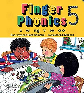 Pre-Owned Finger Phonics Book 5 Bk. : Z, W, Ng, V, Oo , OO 9781870946285 /